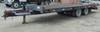 1996 Towmaster T40 trailer 229 L x 101 W 5 dovetail Wood deck Single landing gear Pintle hitch 6 tie...