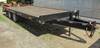 2000 Towmaster T20 trailer 229 L x 101 W 5 dovetail Wood deck Single landing gear Pintle hitch Elect...