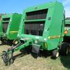 John Deere 566 round baler 5 x 6 bale capacity Twine tie 540 PTO Bale monitor 10,000 bales on counte...