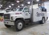 1999 GMC C7500 service truck 218,736 miles on odometer Caterpillar 3126 7 2L six cylinder diesel eng...