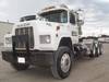 1985 Mack RD688S Econodyne triple axle semi truck 27,550 miles on odometer 9,842 hours on meter Mack...