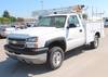 2005 Chevrolet Silverado 2500HD utility truck 148,249 miles on odometer 6 0L V8 OHV 16V gas engine A...
