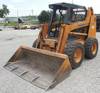 2005 Case 445 skid steer 2,960 hours on meter Case 4 5L four cylinder diesel engine 80 HP Joystick c...
