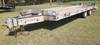 1996 Interstate 18DT equipment trailer 19 L wood floor 5 L dovetail Steel loading ramps D rings Stak...