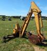 Case 33 backhoe attachment Hydraulic outriggers 18 W four tooth bucket One tooth missing Serial 4142...