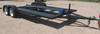 2001 shop built tandem axle trailer 17 crowned bed 71 L x 14 W ramps 83 5 W I D between fenders Batt...