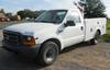 2001 Ford F250 Super Duty XL utility truck 26,761 miles on odometer 5 4L V8 SOHC 16V gas engine Auto...