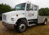 2003 Freightliner FL70 semi truck 99,916 miles on odometer Cummins 3126 7 2L L6 diesel engine 330 HP...