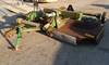 John Deere 11 brush mower 540 and 1000 PTO Pin hitch Hydraulics Rust Serial W0HX10E001576 Unit 2500 ...