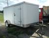 2008 Pace 12 x 6 enclosed cargo trailer Curb side door Rear ramp door 2 ball hitch Single axle ST205...