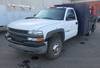 2002 Chevrolet Silverado 3500 utility truck 218,918 miles on odometer 6 6L V8 OHV 32V turbo diesel e...