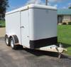 2003 WW enclosed trailer 12 L x 6 W Dual swinging rear doors 2 5/16 ball 225/75R15 tires GAWR 7,000 ...