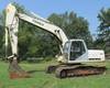 Terex TXC225 1 excavator 4,629 hours on meter Daewoo six cylinder turbo diesel engine AC and heat Un...