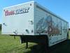 1991 Hack beverage trailer 30 L x 102 W 14 compartments Aluminum construction 295/75R22 5 tires 1HHU...