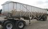 1998 Trinity 43 belt trailer 43 L x 8 W 69 H overall V bottom style 36 floor belt width Hydraulic li...