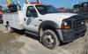 2007 Ford F550 Super Duty service truck 174,898 miles on odometer 6 0L V8 OHV 32V turbo diesel engin...