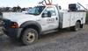 2007 Ford F550 Super Duty service truck 162,770 miles on odometer 6 0L V8 OHV 32V turbo diesel engin...