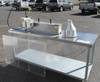 Assorted items Stainless steel workstation 6 L x 2 W x 3 H Aero PTG2472 Lil Orbits SS1200 automatic ...
