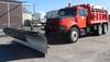 1999 International 4900 dump truck 166,616 miles on odometer International DT530 8 7L L6 diesel engi...