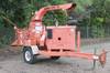2001 Brush Bandit 200 wood chipper 1,944 hours on meter Perkins four cylinder diesel engine Key igni...