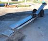Speed King stainless steel hopper conveyor 5 HP Three phase 240V 18 L overall 8 L hopper 12 W belt P...