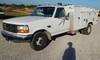 1997 Ford F350 XL utility truck 200,243 miles on odometer 7 3L V8 OHV 16V turbo diesel engine Automa...