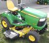 John Deere X724 lawn mower 1,042 hours on meter 54 cut Kawasaki liquid cooled engine 27 HP Front hyd...