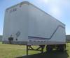 1990 Fruehauf F889 NF1 28W pup dry van trailer 28 L x 102 W Aluminum floor Interior E track tie down...