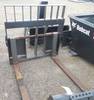 2008 Bobcat pallet forks 48 W 4 L adjustable width forks 4,800 lbs capacity 909 lbs Serial A8SU00125...