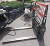 2006 Bobcat pallet forks Universal skid steer attach 52 W x 4 H frame 4 L x 4 W forks EIN 1400839, 1...