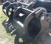 2007 Bobcat scrap grapple bucket One yard capacity Hydraulic grapple 3,000 lbs maximum hydraulic pre...