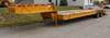 1976 Fruehauf C25L J2 lowboy trailer 36 overall length 18 L deck 7 4 over axles 2 L tail 6 L ramps 9...