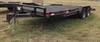 2003 Paris tandem axle trailer 20 L x 83 W 4 L dovetail Wood deck Stake pockets Rear stabilizers Ram...