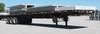 2001 Fontaine TP 4 4880SL flatbed tri axle stretch trailer 96 W Steel frame Wood and aluminum deck S...