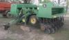 John Deere 455 grain drill 36 coverage width 3 10 seed boxes 10 spacing Twin disk openers Adjustable...