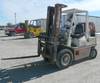 Nissan forklift 9,865 hours on meter Four cylinder gas engine 187 maximum lift height 3,600 lbs maxi...