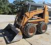 Case 1845C skid steer 6,167 hours on meter Hand controls After market cab enclosure Heat 72 W smooth...