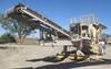 Universal portable jaw crusher 250 RPM 18 x 24 crusher Approximately 32 L tandem axle trailer 39 L x...