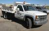 1996 Chevrolet Cheyenne 3500HD dump bed truck 81,939 miles on odometer 4,355 hours on meter 6 5L V8 ...