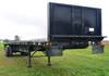 2006 Lufkin FL II 46 flatbed trailer 96 W Adjustable axle Adjustable tie down straps Under bed toolb...