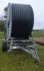 2007 Irriland RDD26D irrigation reel 1,575 L x 3/7 hose 4 diameter line Walking tandem axles Galvani...