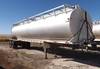 1997 Warren feed body trailer 40 L x 8 W x 12 5 H 8 compartments Hydraulic auger 25 auger reach Alum...