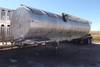 2003 Pinson feed body trailer 42 L x 8 W x 12 5 H 8 compartments Hydraulic auger 28 auger reach Pneu...