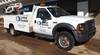 2007 Ford F550 Super Duty XL service truck with crane 141,484 miles on odometer Miles may vary, stil...