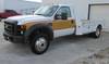 2008 Ford F450 Super Duty XL flatbed truck 200,554 miles on odometer 6 4L V8 OHV 32V turbo diesel en...