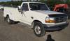 1996 Ford F350 XLT utility truck 119,563 miles on odometer 7 3L V8 OHV 16V turbo diesel engine Five ...
