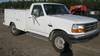 1997 Ford F350 XLT utility truck 131,902 miles on odometer 5 8L V8 OHV 16V gas engine Automatic tran...