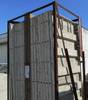 17 Symons Silver aluminum concrete forms 3 x 8 vertex brick Six to 12 hole pattern Rack included Qu...
