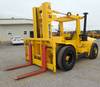 Hyster rough terrain forklift 3,531 hours on meter Detroit Diesel 50437000 four cylinder diesel engi...