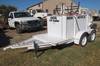 Mobile lube trailer 12 x 5 Air operated 149 gallon diesel fuel tank Hydraulic oil tank Anti freeze t...
